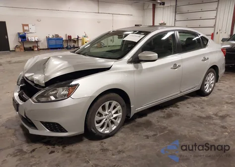 2017 Nissan Sentra Sv из США, поврежденный, VIN 3N1AB7AP1HY394227